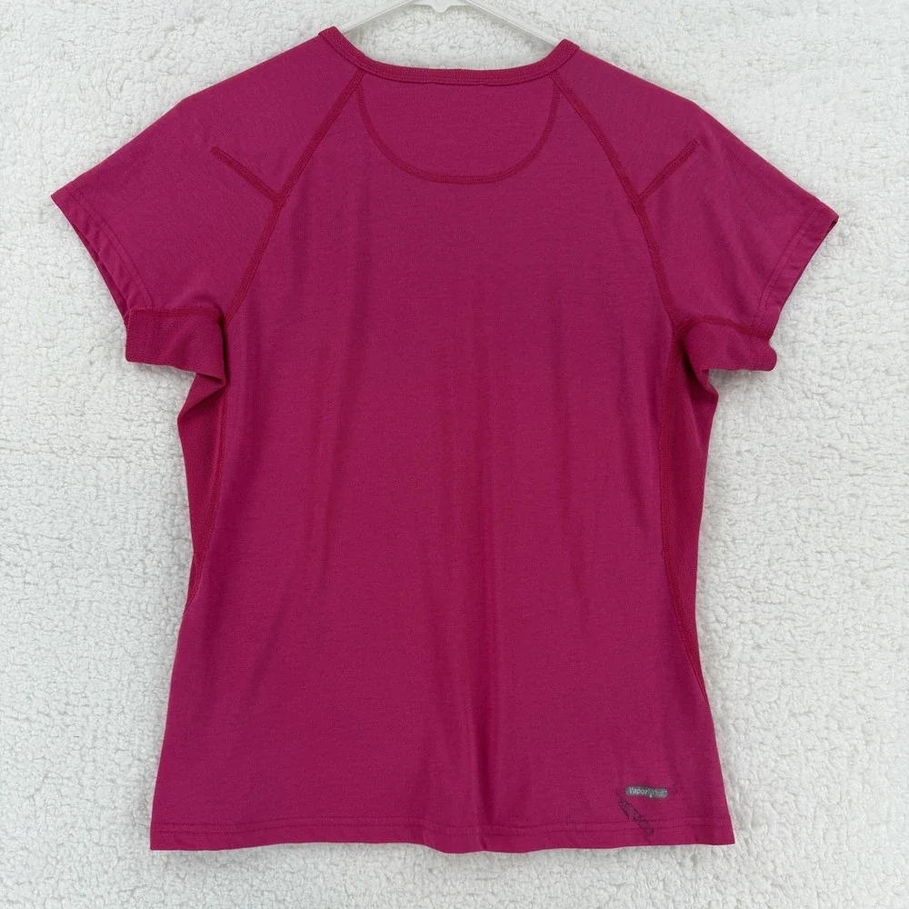 The North‎ Face Shirt Womens Medium Pink VaporWick Athletic Running Tee - Picture 2 of 8